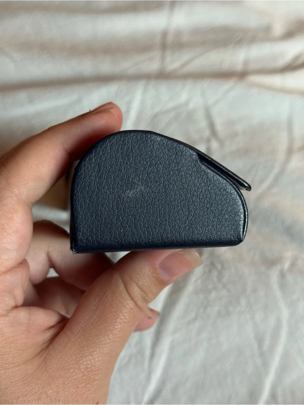 Warby Parker Dark Blue Eyeglass Case